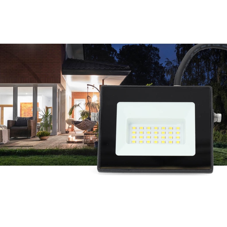 LED Schijnwerper LED/20W/230V 4000K IP65