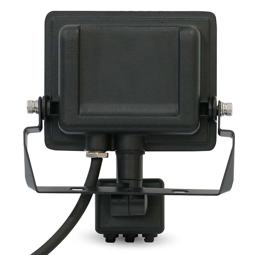 LED-schijnwerper met bewegings- en schemersensor en stekker voor stopcontact LED/20W/230V IP44