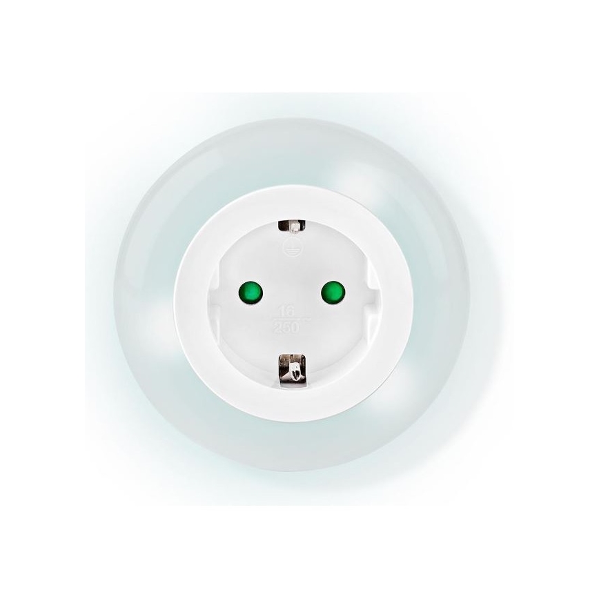 LED Nachtlamp met sensor LED/0,6W/230V