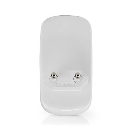 LED Oriëntatiefittinglamp met bewegings- en schemersensor LED/0,55W/230V wit