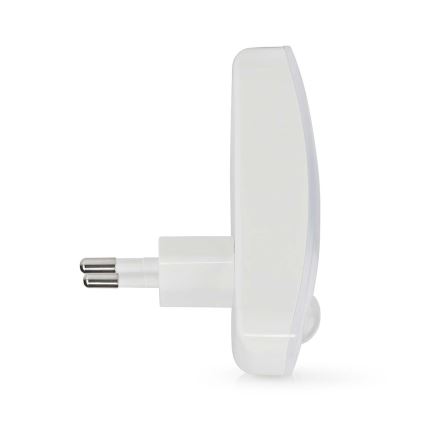 LED Oriëntatiefittinglamp met bewegings- en schemersensor LED/0,55W/230V wit