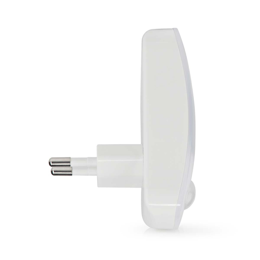 LED Oriëntatiefittinglamp met bewegings- en schemersensor LED/0,55W/230V wit