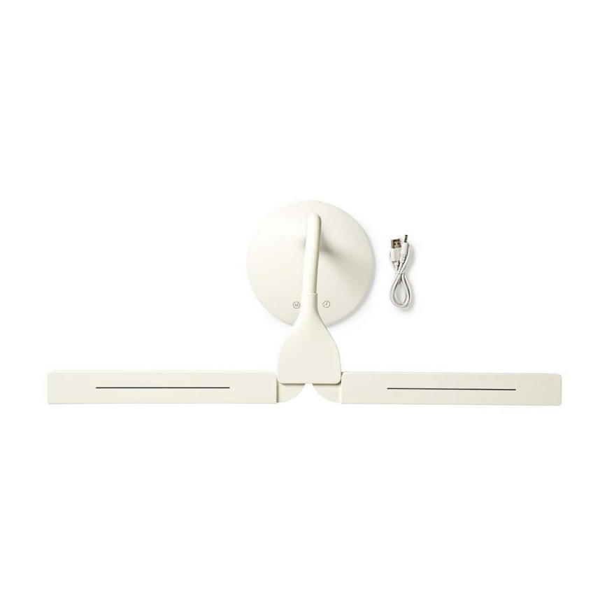LED Dimbare Tafellamp LED/6W/5V 2200 mAh wit