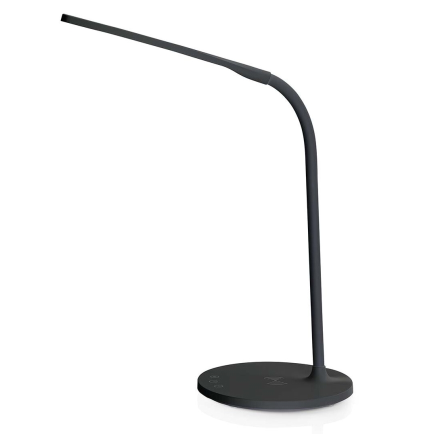 LED Dimbaar aanraken flexible tafellamp met 15W draadloos opladen Qi LED/5,5W/230V 2700-6500K zwart