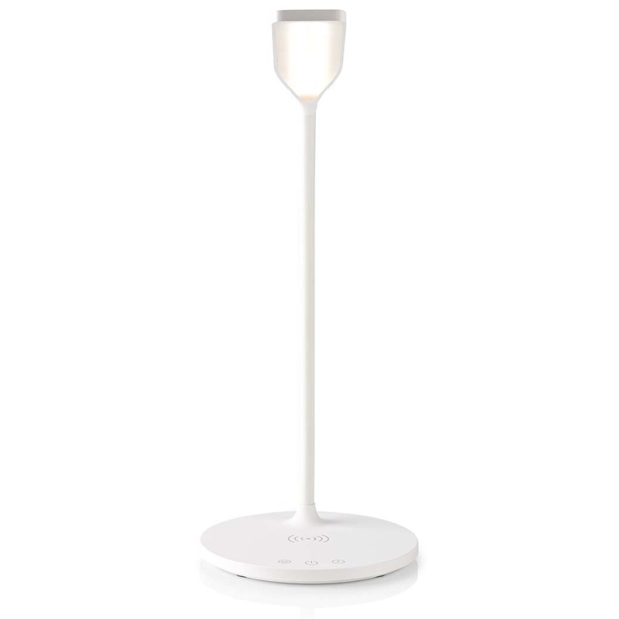 LED Dimbaar aanraken flexible tafellamp met 15W draadloos opladen Qi LED/5,5W/230V 2700-6500K wit