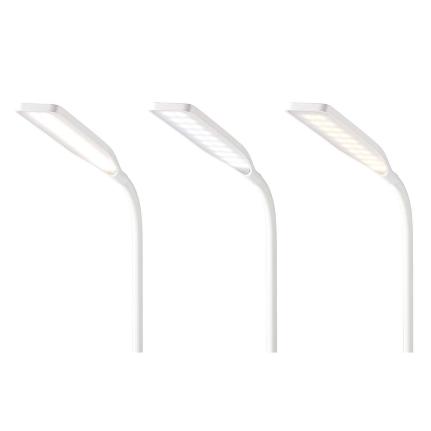 LED Dimbaar aanraken flexible tafellamp met 15W draadloos opladen Qi LED/5,5W/230V 2700-6500K wit
