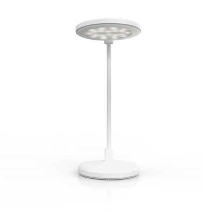 LED Dimbare oplaadbare touchlamp met spiegel LED/6W/1200 mAh 3000/4000/5700K CRI 90 wit