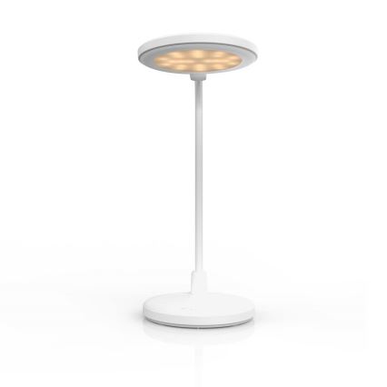 LED Dimbare oplaadbare touchlamp met spiegel LED/6W/1200 mAh 3000/4000/5700K CRI 90 wit
