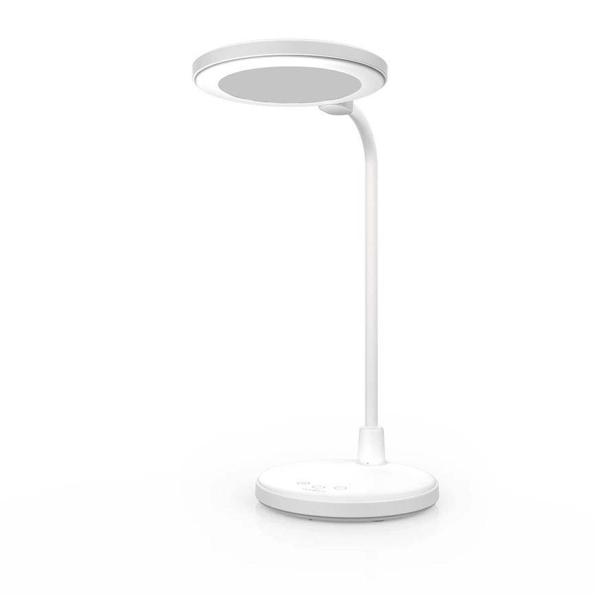 LED Dimbare oplaadbare touchlamp met spiegel LED/6W/1200 mAh 3000/4000/5700K CRI 90 wit