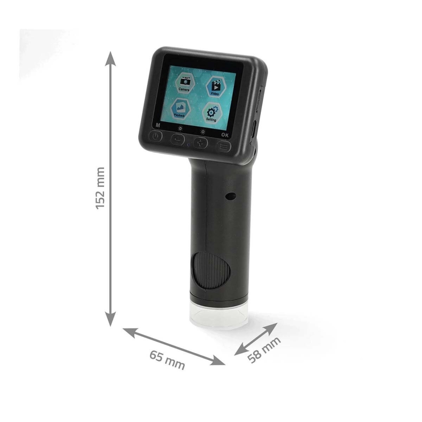Microscopisch oplaadbaar digitaal camera 1080p 30fps 48MP 1000 mAh