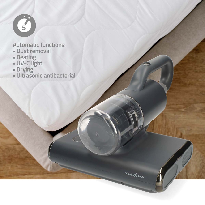 Handstofzuiger met UV voor matrassen en bekleding 30 kPa 500W/230V
