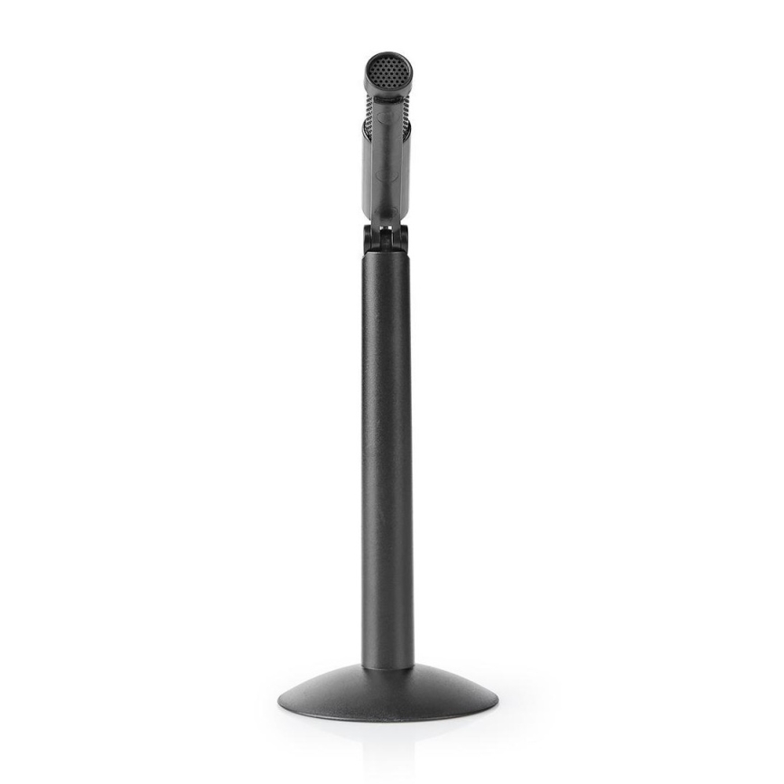 Nedis MICSJ100BK - Desktopmicrofoon voor pc 1,5V