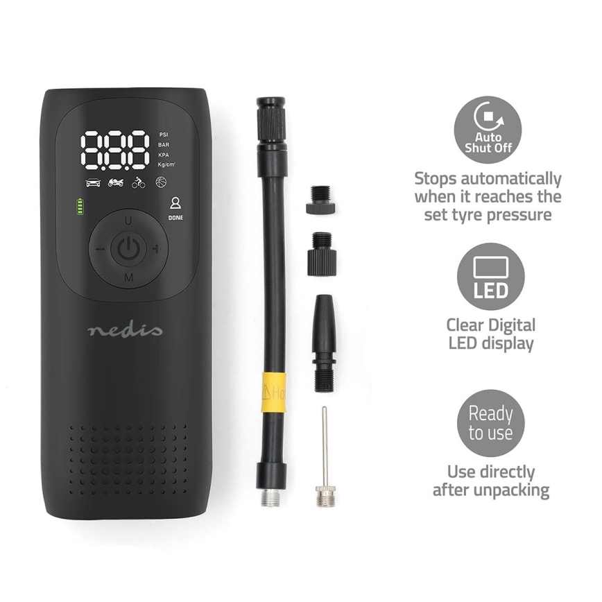 Digitale zakcompressor 4000 mAh 5V