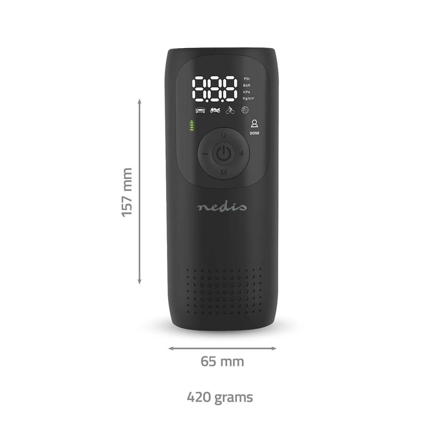 Digitale zakcompressor 4000 mAh 5V