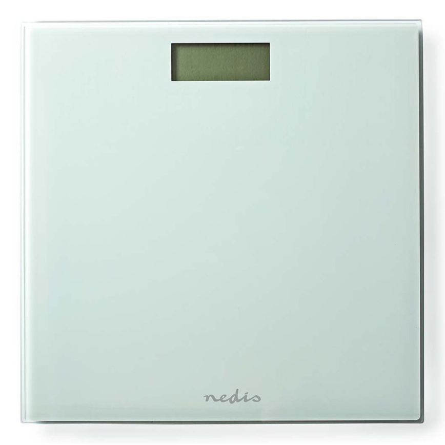 Digitale personenweegschaal 1xCR2032 wit