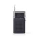Pocket FM-radio 1,5W/2xAAA