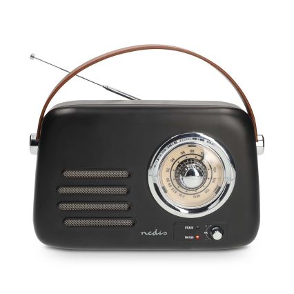 Retro FM-radio 3W/5V 1500 mAh