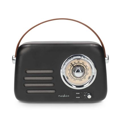 Retro FM-radio 3W/5V 1500 mAh