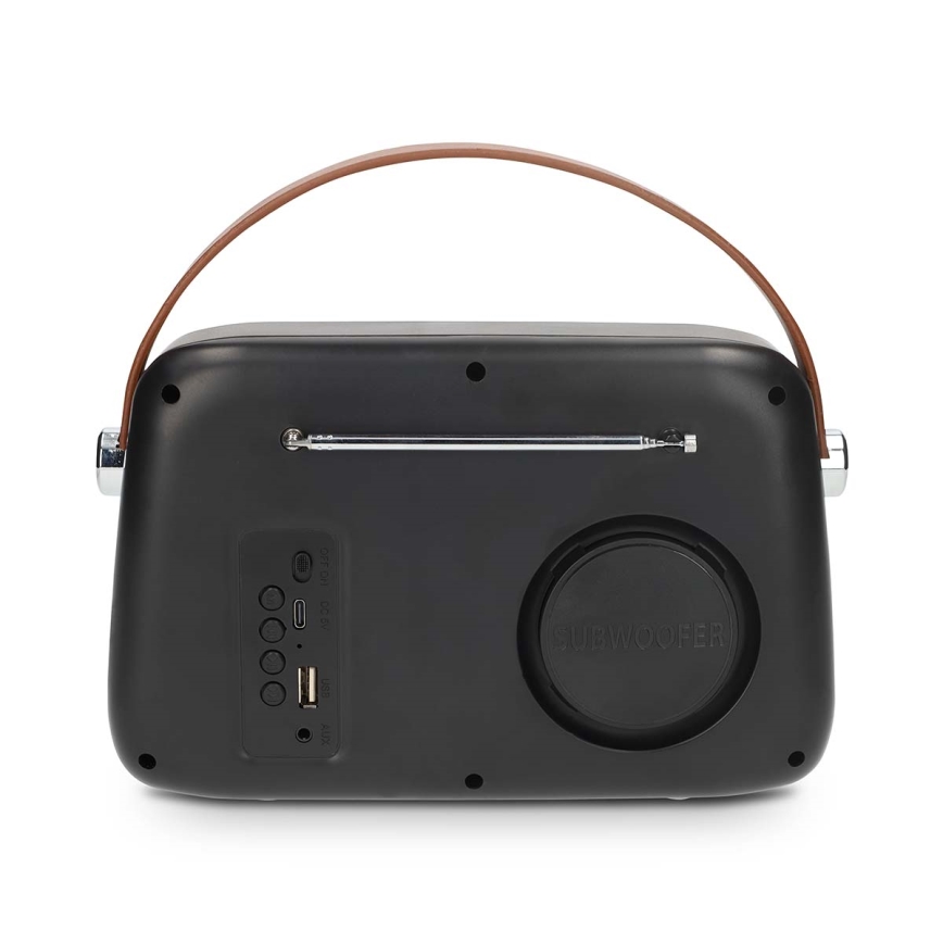 Retro FM-radio 3W/5V 1500 mAh