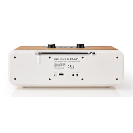 Multifunctionele Internet Radio 34W/230V DAB+ FM Wifi Bluetooth USB + afstandsbediening