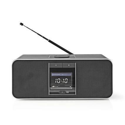 Nedis RDIN5005BK- Multifunctionele internetradio 42W / 230V Wi-Fi Bluetooth USB + RC