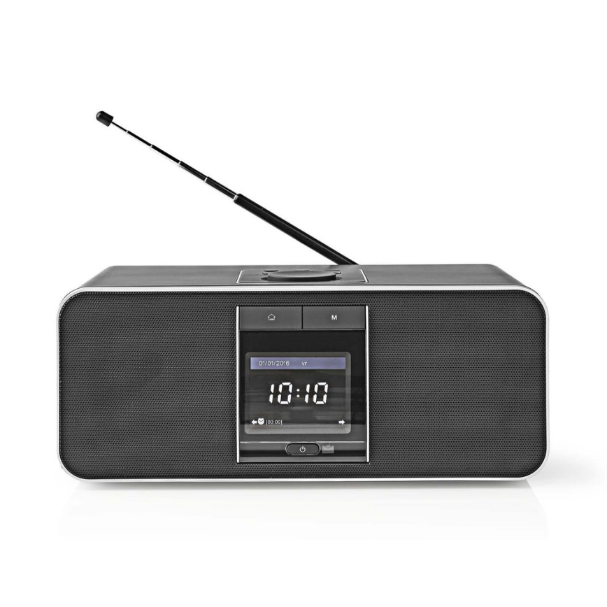 Nedis RDIN5005BK- Multifunctionele internetradio 42W / 230V Wi-Fi Bluetooth USB + RC
