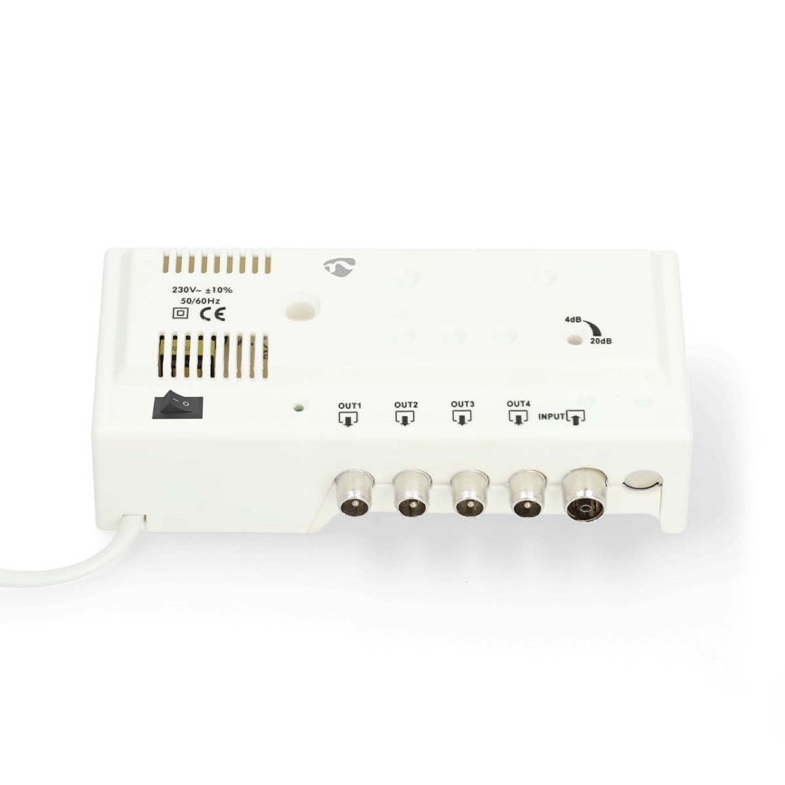 4-bands antenneversterker 230V
