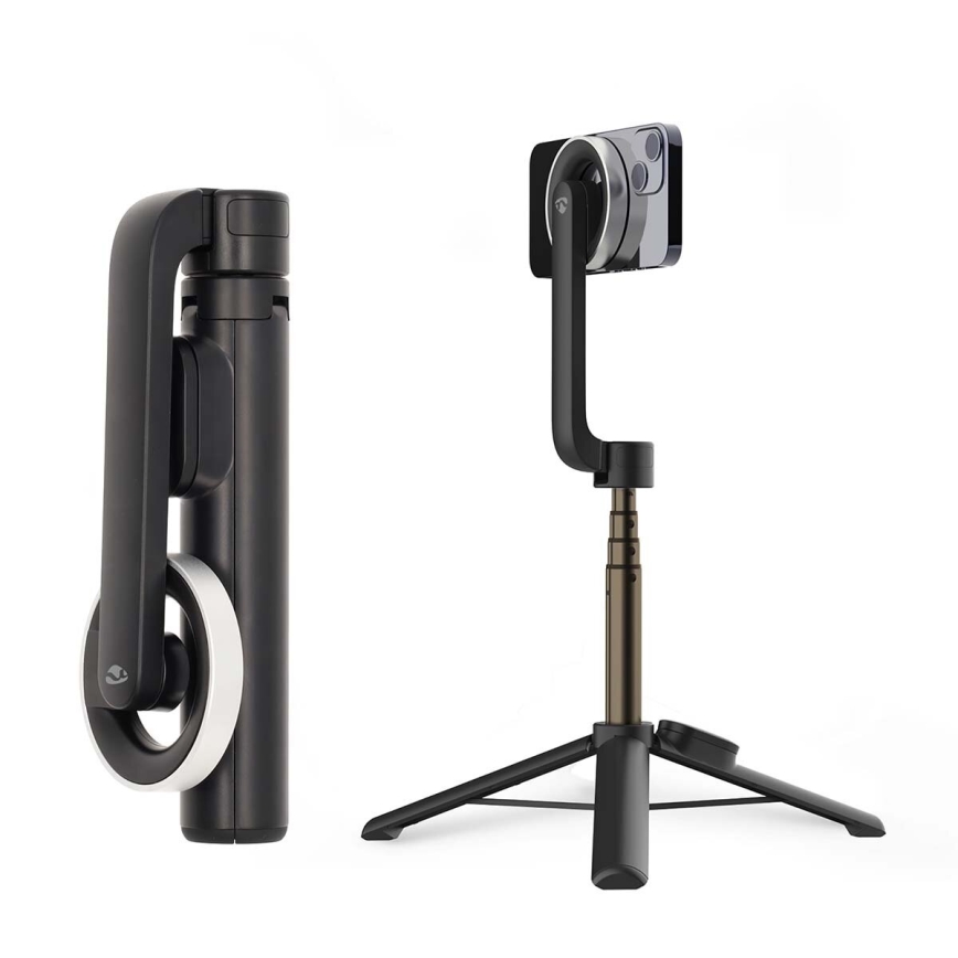 Magnetische opvouwbare selfiestick 2in1 met een standaard + afstandsbediening