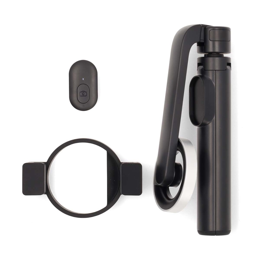 Magnetische opvouwbare selfiestick 2in1 met een standaard + afstandsbediening