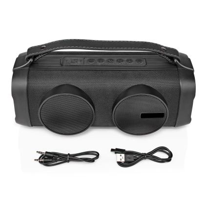 LED RGB Oplaadbare speaker 24W/3000 mAh IPX5