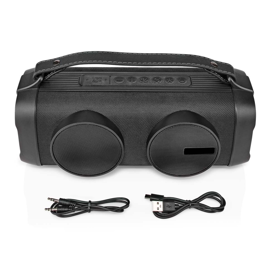 LED RGB Oplaadbare speaker 24W/3000 mAh IPX5