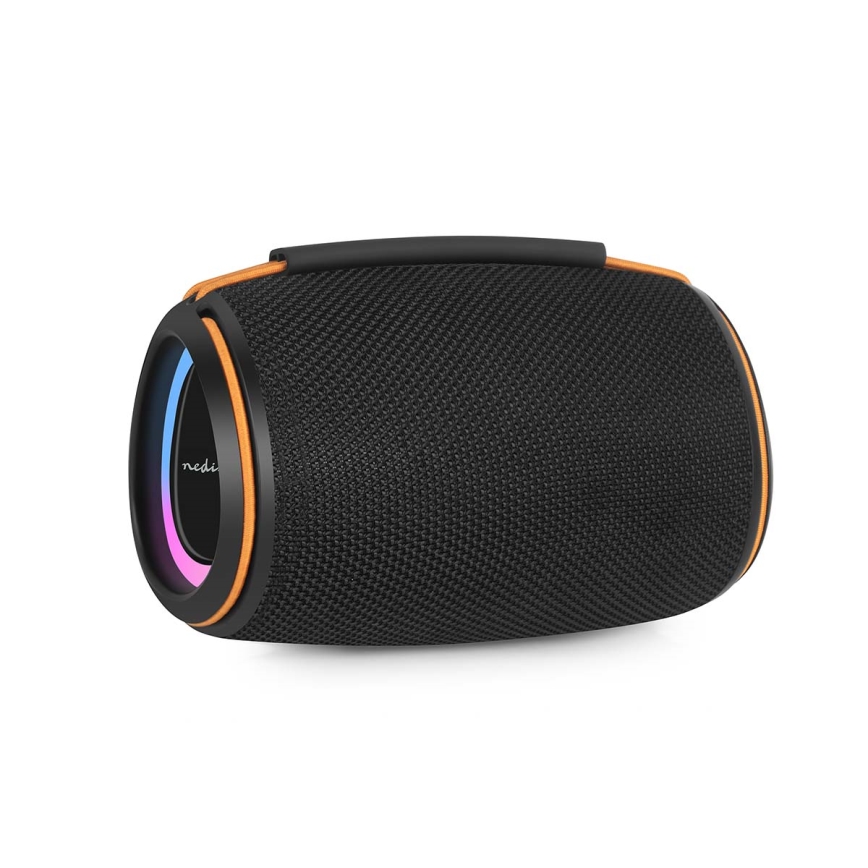 LED oplaadbare luidspreker 40 W / 1200 mAh IPX4 zwart