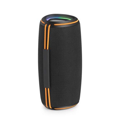 LED-oplaadbare draagbare speaker 60W/2000 mAh IPX4 zwart