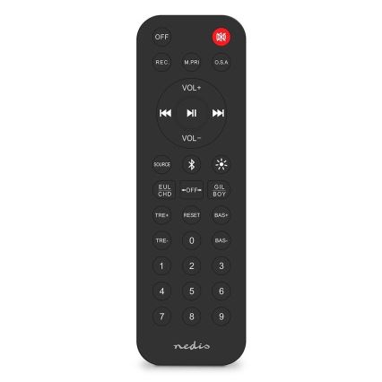 LED RGB Oplaadbare luidspreker 240W/4000 mAh + afstandsbediening