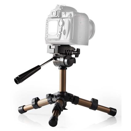 Driepoot voor Camera's en Fototoestellen brons/zwart