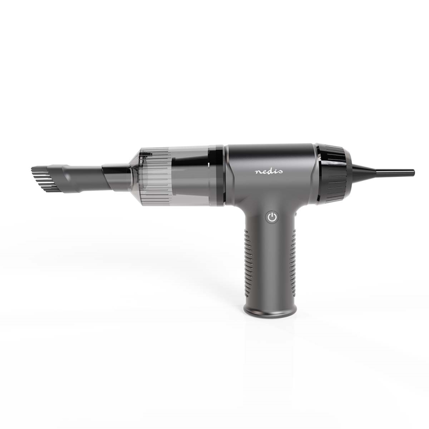 Draadloze handstofzuiger 2-in-1 90W/6000 mAh grijs/zwart