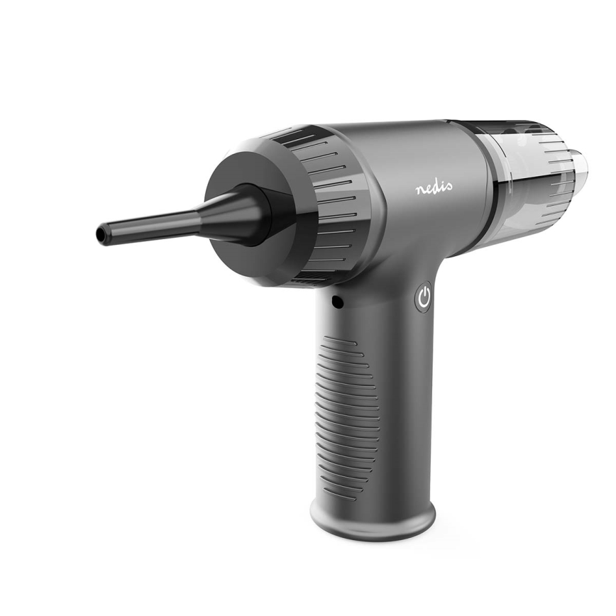 Oplaadbare handstofzuiger 2in1 90W/6000 mAh grijs/zwart