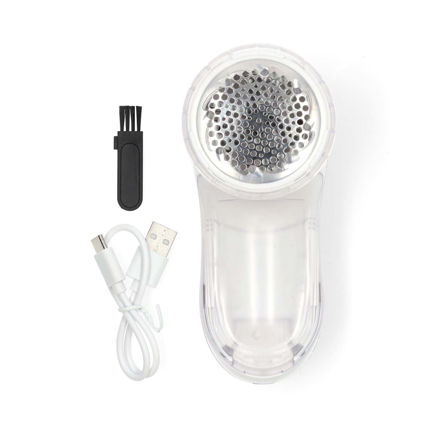 Pluizenverwijderaar 500 mAh wit