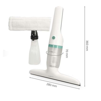 Oplaadbare raamstofzuiger 12W/2200 mAh