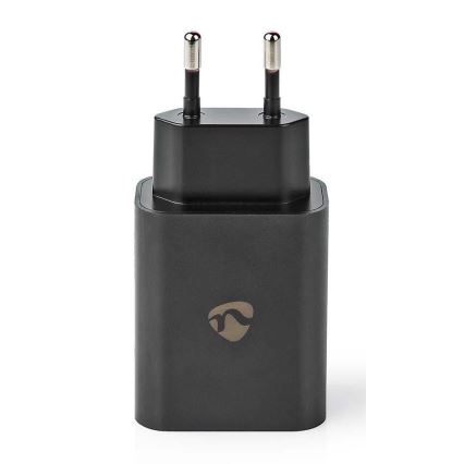 Oplaad Adapter USB-C Stroom Voorziening 30W/230V zwart