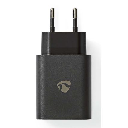 Oplaad Adapter USB-C Stroom Voorziening 30W/230V zwart