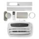 Smart mobile air conditioner 3in1 including complete accessories 1357W/230V 12000 BTU Wi-Fi + afstandsbediening