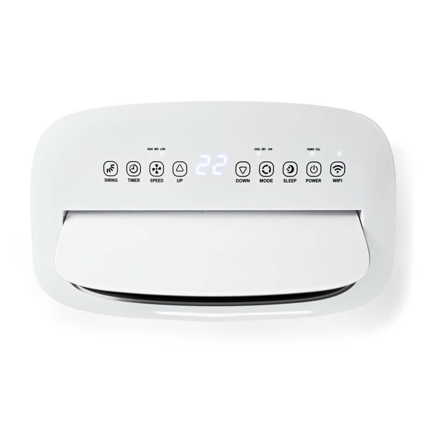 Slimme mobiele airco 3in1 inclusief complete accessoires 1800W/230V 16000 BTU Wi-Fi + afstandsbediening