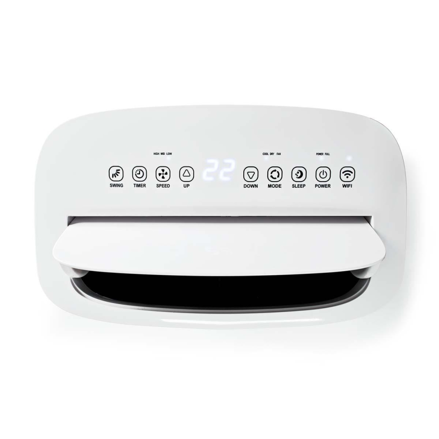 Slimme mobiele airco 3in1 inclusief complete accessoires 1800W/230V 16000 BTU Wi-Fi + afstandsbediening