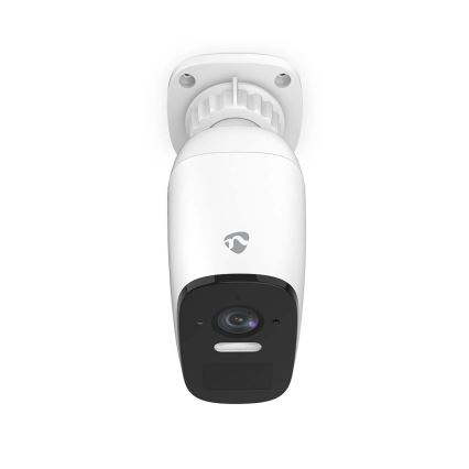 Smart buitenshuis oplaadbaar camera met sensor SmartLife 4MP Quad HD 1440p 5V/5200mAh Wi-Fi Tuya IP66
