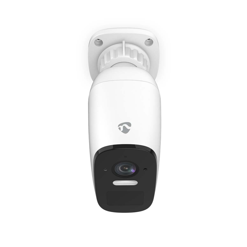 Smart buitenshuis oplaadbaar camera met sensor SmartLife 4MP Quad HD 1440p 5V/5200mAh Wi-Fi Tuya IP66