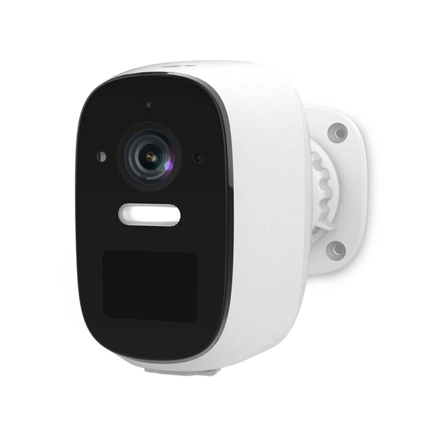 Smart buitenshuis oplaadbaar camera met sensor SmartLife 4MP Quad HD 1440p 5V/5200mAh Wi-Fi Tuya IP66