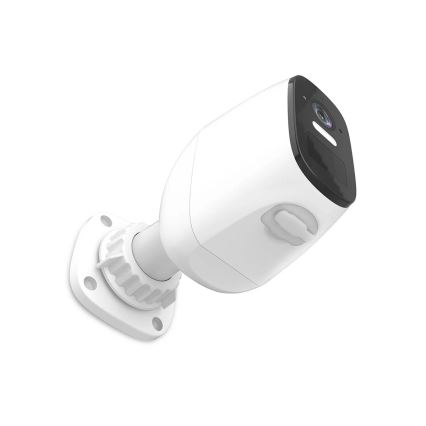 Smart buitenshuis oplaadbaar camera met sensor SmartLife 4MP Quad HD 1440p 5V/5200mAh Wi-Fi Tuya IP66