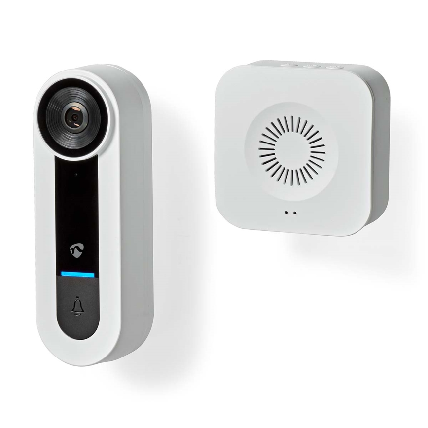 Draadloze video deurbel met sensor Full HD 1536p 3xAA Wi-Fi IP65