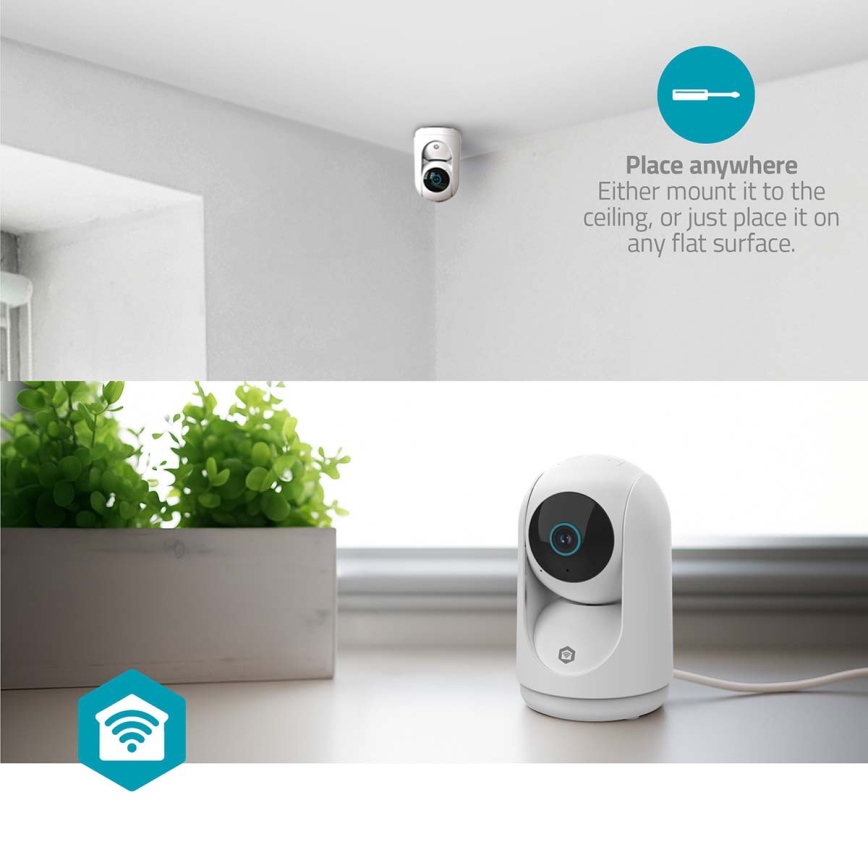 Slimme camera Smartlife 5V 3MP Full HD 1296p Wi-Fi Tuya